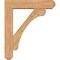 Ekena Millwork Legacy Craftsman Smooth Bracket w/ Offset Brace, Western Red Cedar, 7 1/2"W x 34"D x 40"H BKT0806X34X40LEC04SWR - alternate 4
